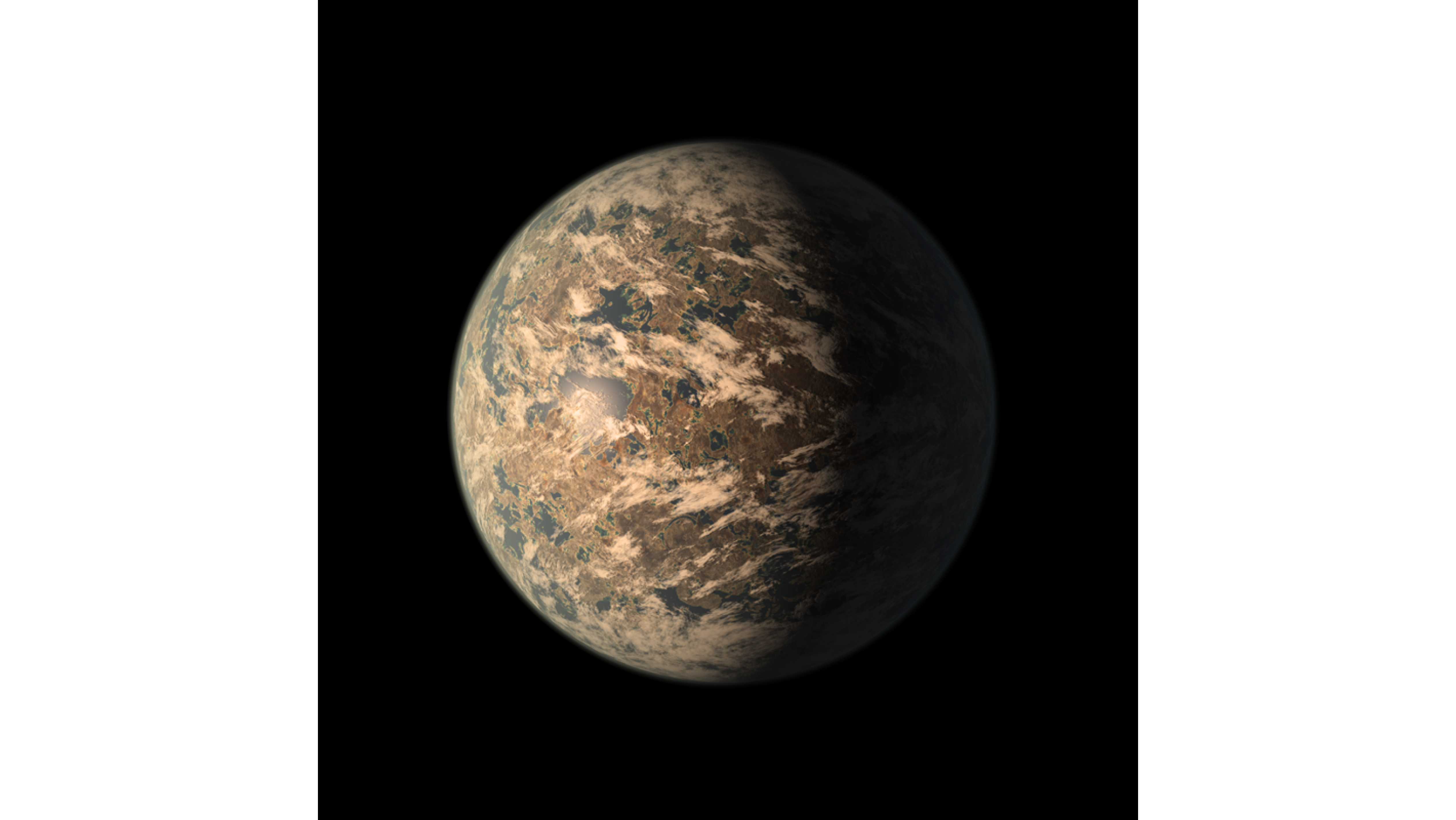 TRAPPIST-1e illustration